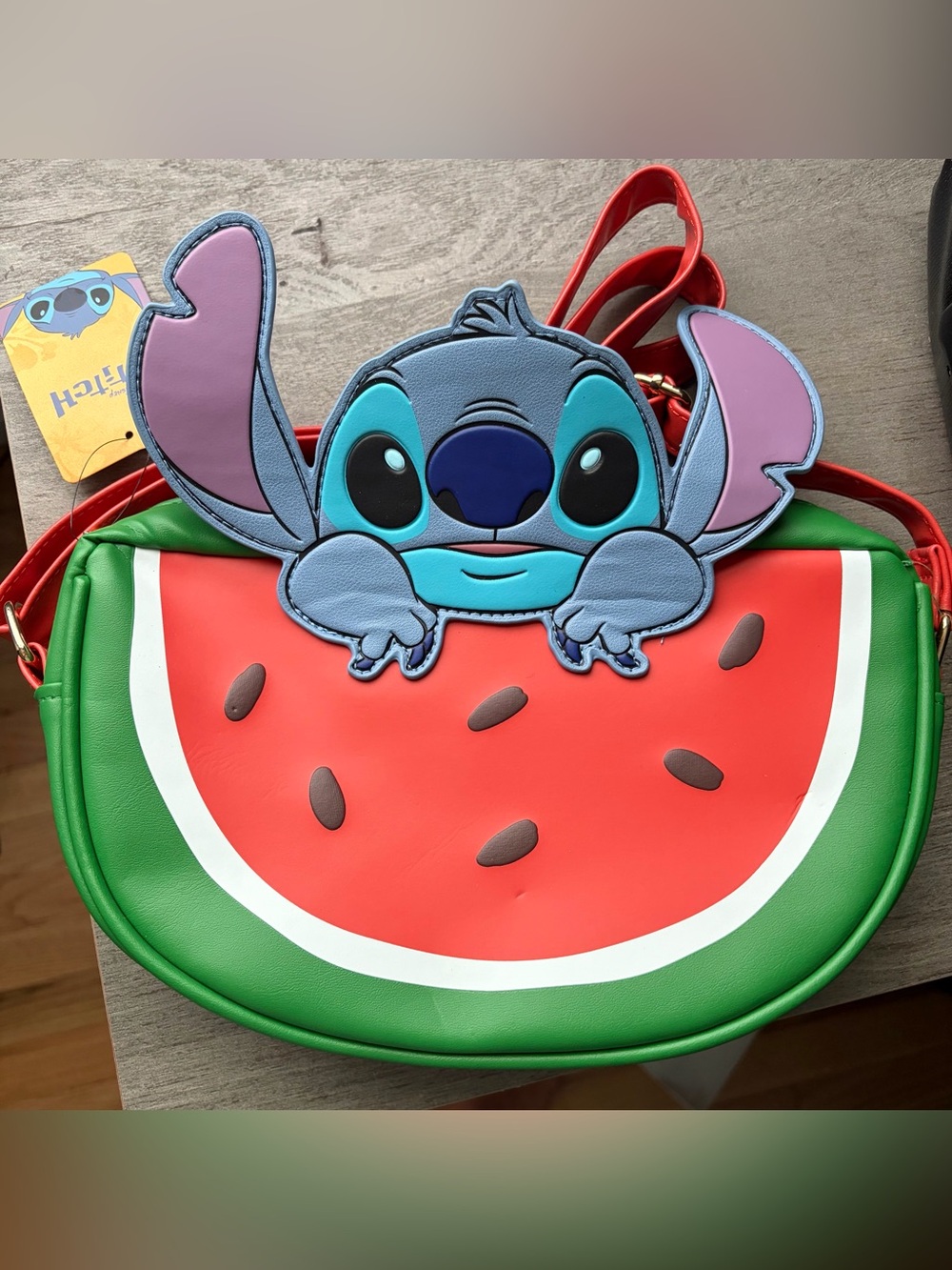 Stitch Watermelon Crossbody Bag